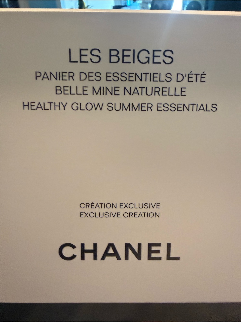 CHANEL Les Beiges Makeup Set — Beige and Black Accents